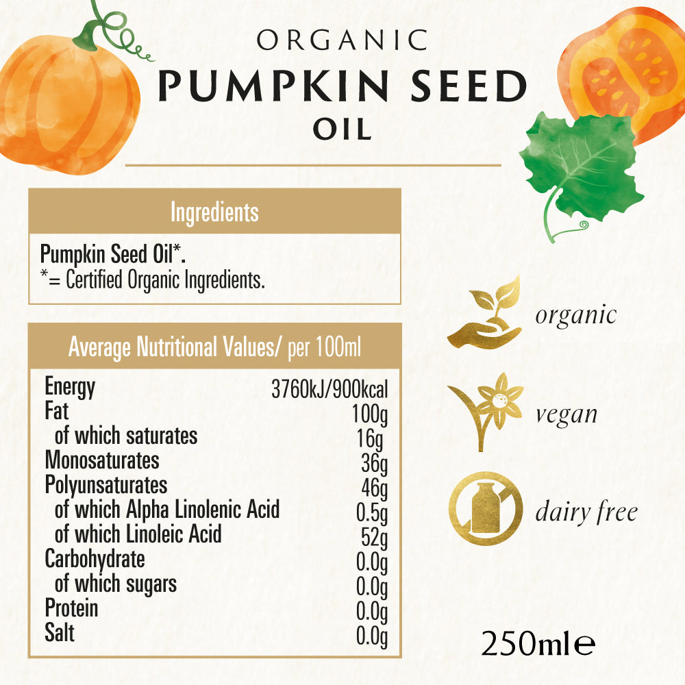 7 Lb / 1 Gallon / 128 Oz Organic Refined Pumpkin Seed Oil - DR.ADORABLE