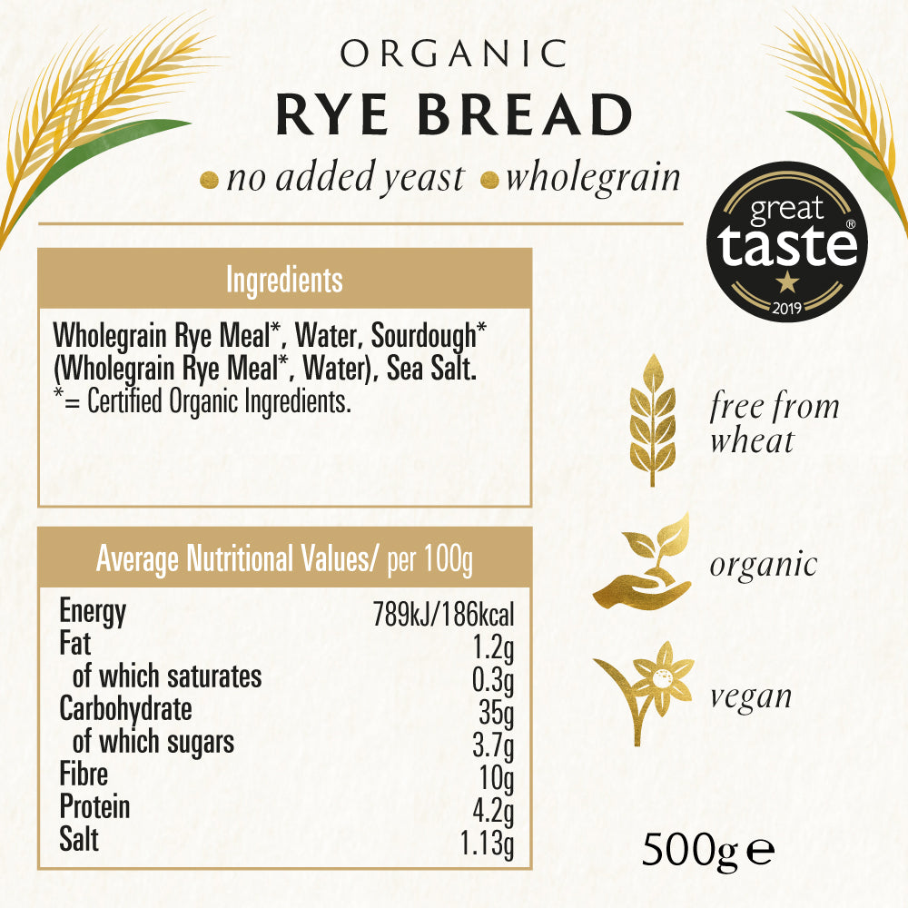 RYE BREAD – Biona