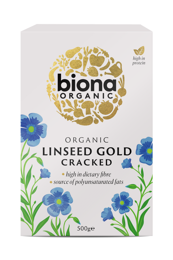 CRACKED LINSEED GOLD 500g