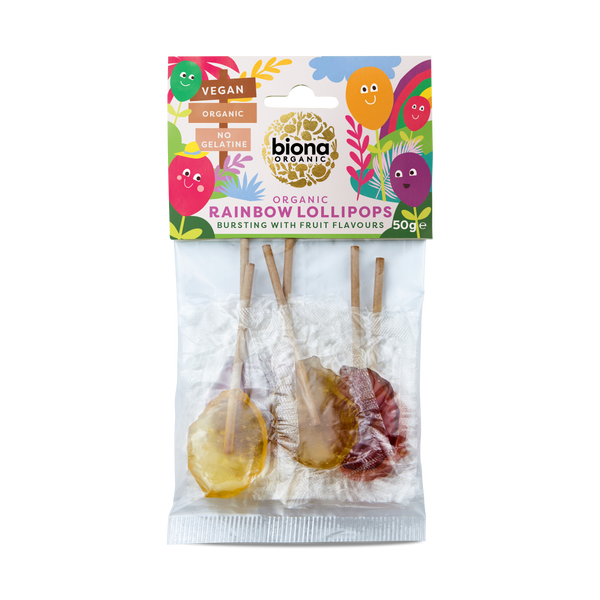 RAINBOW LOLLIPOPS 50g