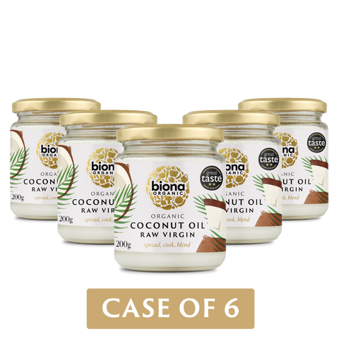 RAW VIRGIN COCONUT OIL - 6 PACK – Biona